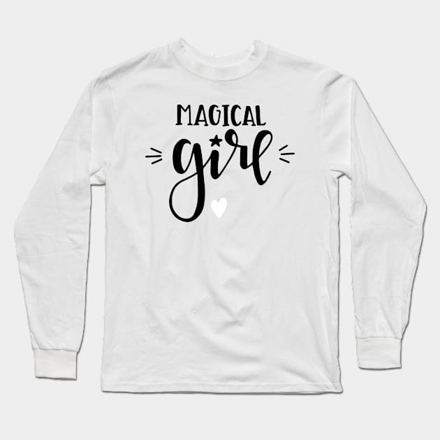 magical girl Long Sleeve T-Shirt by peace and love